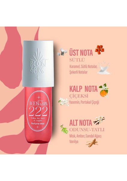 Boost&bliss 222 Body Mist 90 ml