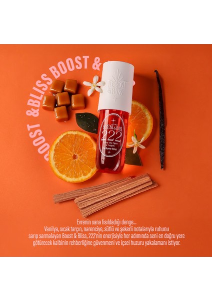 Boost&bliss 222 Body Mist 90 ml