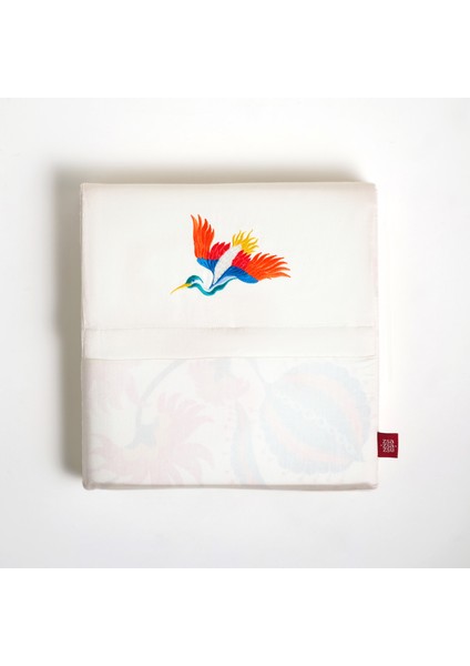 Lahor 300 Tc Çift Kişilik Pamuk Saten Nevresim Seti 200X220 cm Renkli