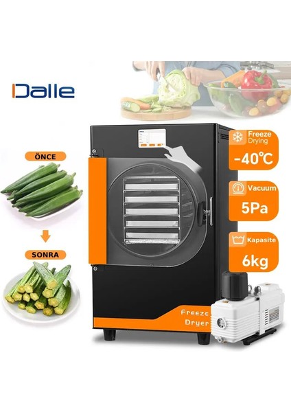 Dfd-06 Freeze Dryer Dondurarak Gıda Kurutma Fırını fiyatları