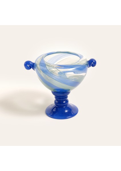 Baıta Cam Vazo 27X20X23 cm Mavi fiyatları