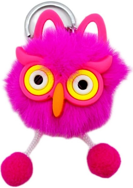 Peluş Ponpon Anahtarlık Baykuş ve Lemur Figürlü (2410124) (1 Adet) fiyatları