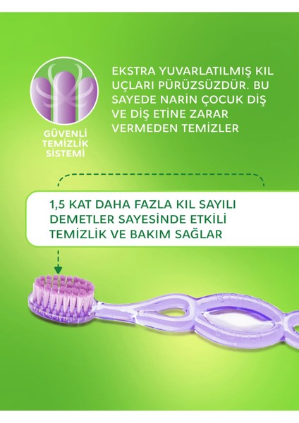 kids Ekstra Soft Diş Fırçası 3 -7 Yaş