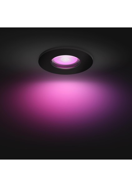 Hue Xamento Siyah Sıva Üstü Rgb Akıllı LED Spot IP44 400 Lumen GU10 Spot Dahildir fırsatları