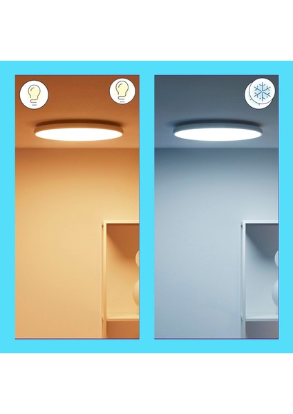 Rune 21W Rgb Beyaz Akıllı Tavan Lambası