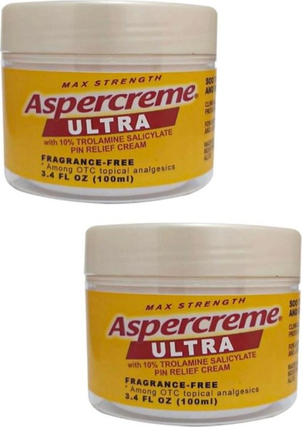 Aspercreme Vücut Adale Sızıları Için Bakım ve Masaj Kremi x 2 Adet