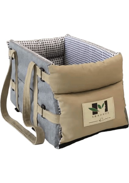 Köpek Araba Koltuğu Kapağı Katlanır Hamak Pet Taşıma Çantası Sepet Taşıma Kedi Kararlı Katlanabilir Seyahat Pet Köpek Araba Koltuğu (Yurt Dışından)