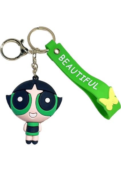 Tüylü Ponpon Anahtarlık Yumuşak Araba Anahtarlığı Ponpon Anahtarlık Anahtarlık Bayan Çanta Kolye (Yurt Dışından)