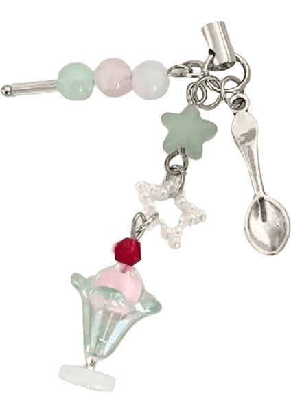 Tüylü Ponpon Anahtarlık Yumuşak Araba Anahtarlığı Ponpon Anahtarlık Anahtarlık Bayan Çanta Kolye (Yurt Dışından)