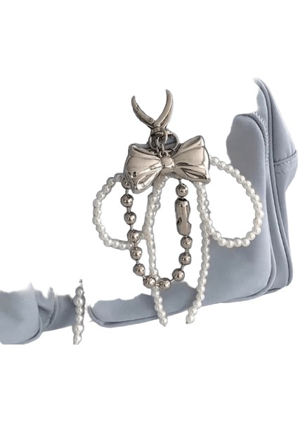 Tüylü Ponpon Anahtarlık Yumuşak Araba Anahtarlığı Ponpon Anahtarlık Anahtarlık Bayan Çanta Kolye (Yurt Dışından)