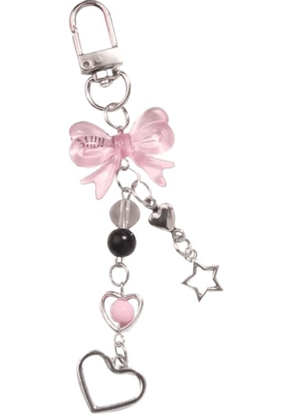 Tüylü Ponpon Anahtarlık Yumuşak Araba Anahtarlığı Ponpon Anahtarlık Anahtarlık Bayan Çanta Kolye (Yurt Dışından)