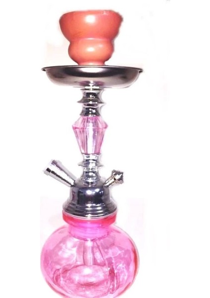 Küçük Boy Nargile Takımı - Pembe