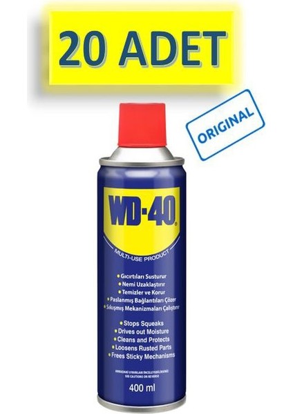 400 ml 20 Adet