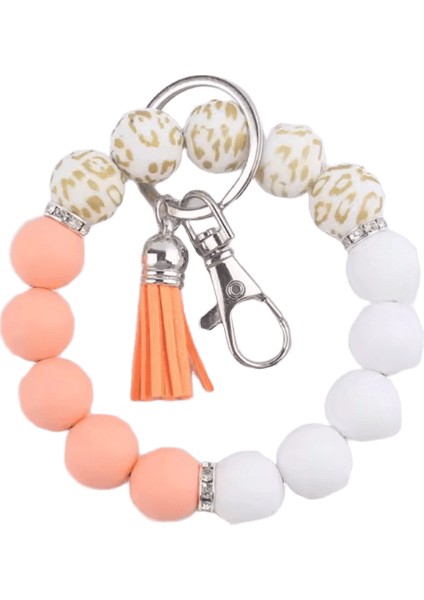 Tüylü Ponpon Anahtarlık Yumuşak Araba Anahtarlığı Ponpon Anahtarlık Anahtarlık Bayan Çanta Kolye (Yurt Dışından)