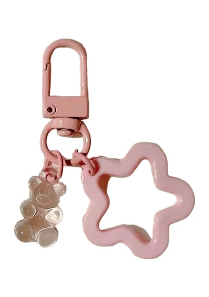 Tüylü Ponpon Anahtarlık Yumuşak Araba Anahtarlığı Ponpon Anahtarlık Anahtarlık Bayan Çanta Kolye (Yurt Dışından)