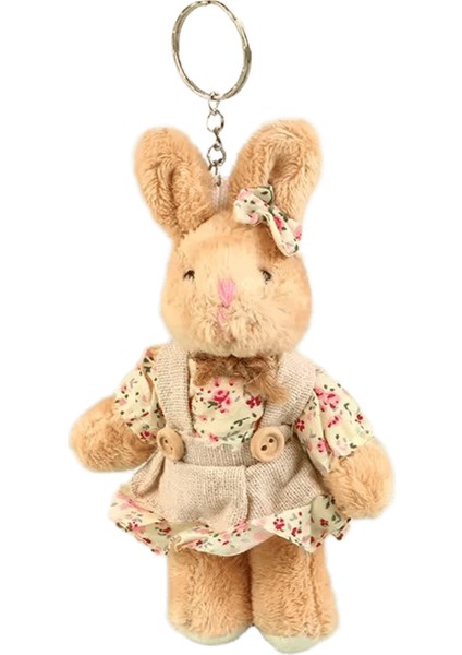 Tüylü Ponpon Anahtarlık Yumuşak Araba Anahtarlığı Ponpon Anahtarlık Anahtarlık Bayan Çanta Kolye (Yurt Dışından)