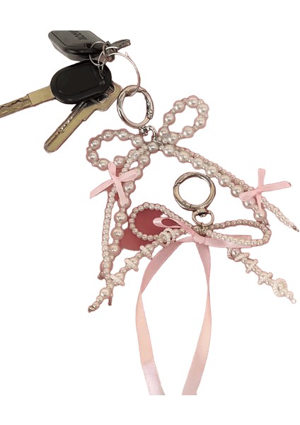 Tüylü Ponpon Anahtarlık Yumuşak Araba Anahtarlığı Ponpon Anahtarlık Anahtarlık Bayan Çanta Kolye (Yurt Dışından)