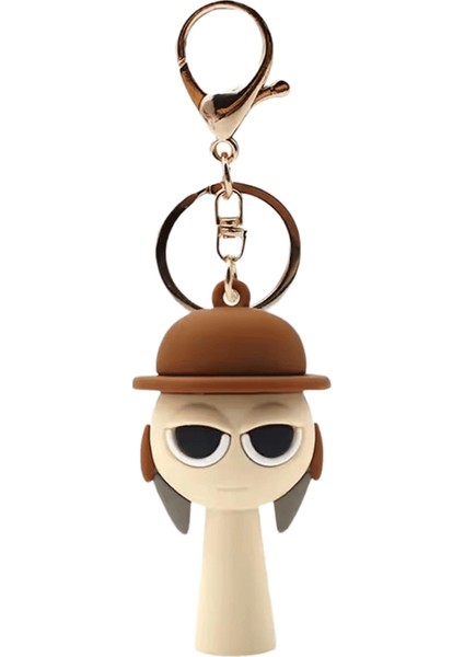 Tüylü Ponpon Anahtarlık Yumuşak Araba Anahtarlığı Ponpon Anahtarlık Anahtarlık Bayan Çanta Kolye (Yurt Dışından)