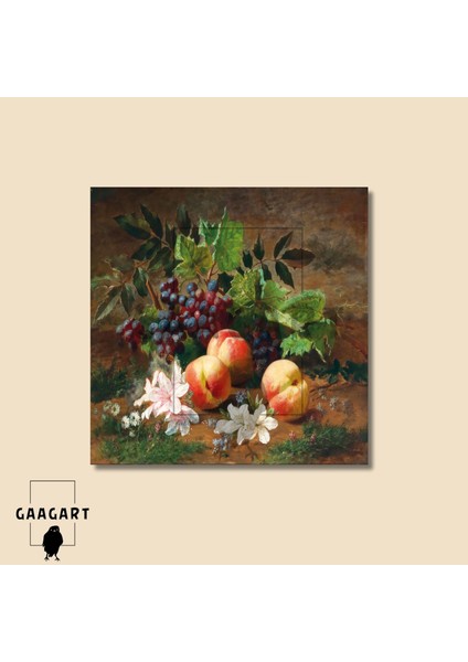Kare Kanvas Tablo Ünlü Eserler Henri Rousseau Meyveler modelleri