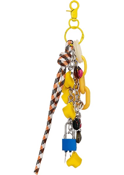 Tüylü Ponpon Anahtarlık Yumuşak Araba Anahtarlığı Ponpon Anahtarlık Anahtarlık Bayan Çanta Kolye (Yurt Dışından)