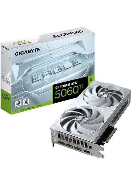 Gıgabyte Geforce Rtx 5060 Tı Eagle Ice Oc 8gb Gddr7 128BIT Dlss 4 Ekran Kartı