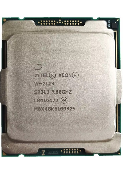 Cpu Xeon W-2123 3.6 Ghz 8m 20665P Tray