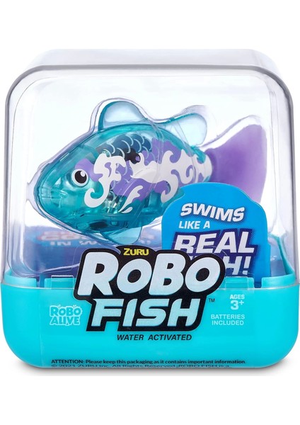 Giochi Preziosi Model 3 Robo Alive Suda Yüzen Robot Balık Oyuncak