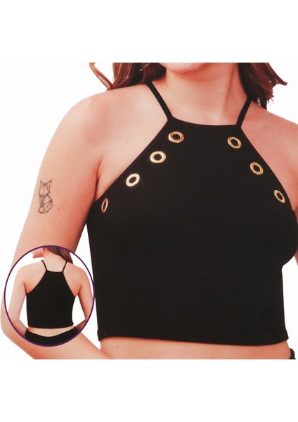 Bayan Crop Gri 8117