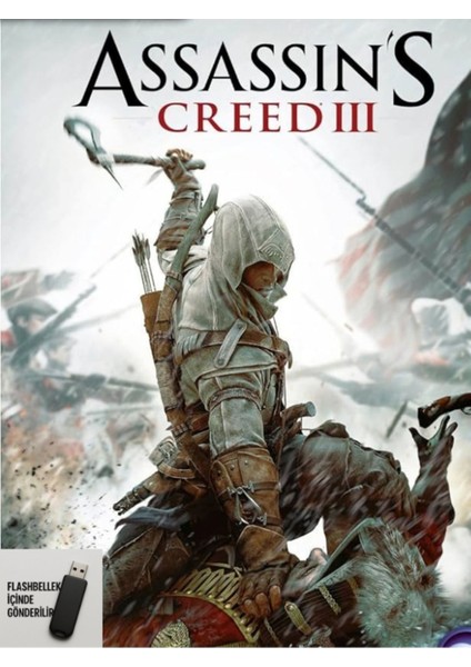 🎮 Assassin's Creed 3 Pc Oyunu | Kuruluma Hazır Flash Bellek | Windows Uyumlu Aksiyon