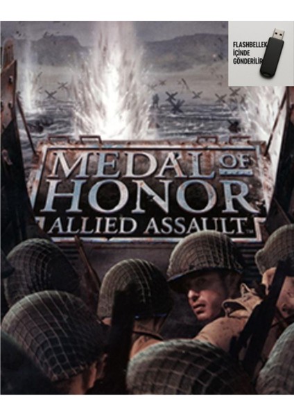 🎮 Medal Of Honor: Allied Assault Pc Oyunu | Kuruluma Hazır Flash Bellek | Windows Uyumlu Klasik Fps