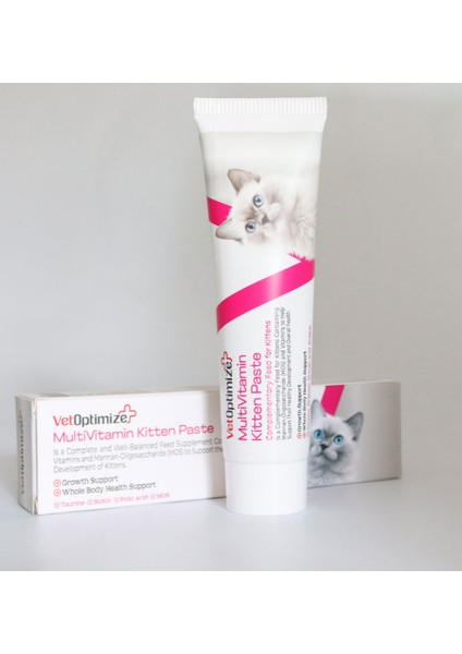 Multivitamin Kitten Pasta (Yavru Kediler Için Multivitamin Desteği) 100 gr