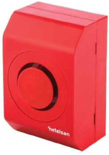 M.U.YAN.00028 Analog Adresli Flasorlu Yangin Alarm Sireni