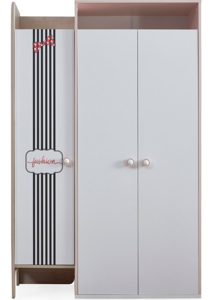 Leia 3 Kapaklı Gardrop