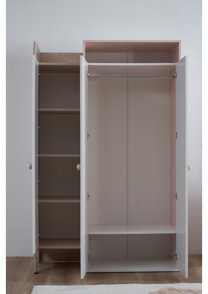 Leia 3 Kapaklı Gardrop fiyatları