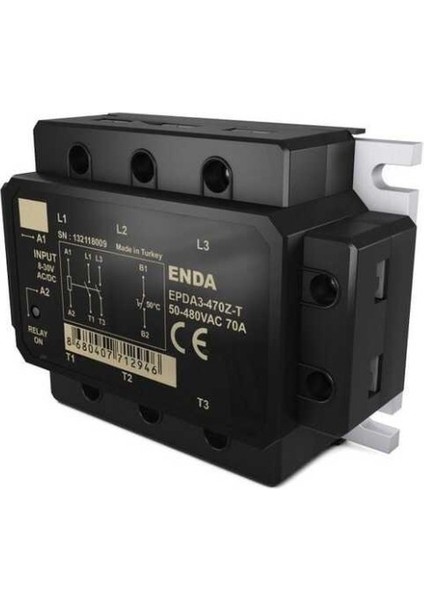 EPDA3-440Z-T Panel Montajlı Trifaze Solid State Röle