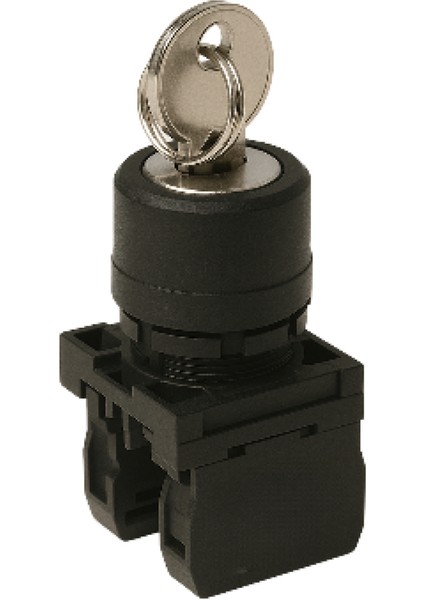 CP101AC30 Cp Serisi Plastik 2no (Iı-0-I) 60° Anahtarlı Kalıcı Tüm Pozisyonlarda Anahtarı Çıkan 22 mm Buton