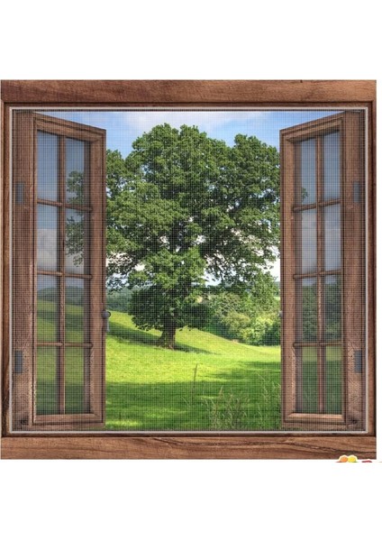 Yapışkanlı Çift Kanat Sineklik