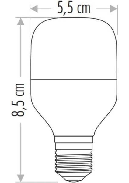 Cata Ct 4330 25 W LED Ampul 6400K Beyaz Işık E27 Duy fiyatları