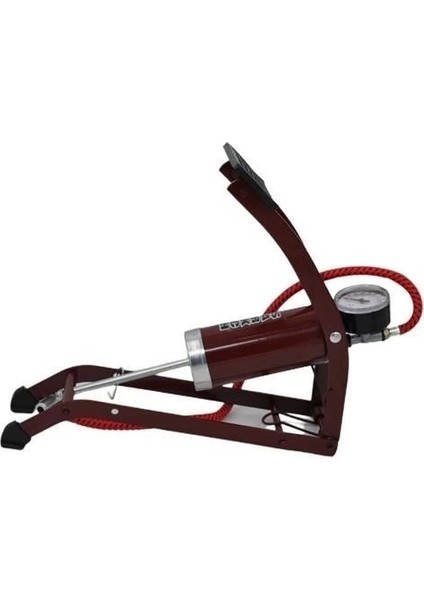 Basınç Göstergeli Ayak Pompası Araba Bisiklet Motor Lastik Pompası