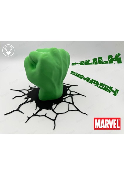 Hulk Smash! - Özel 3D Baskı Dekoratif Tasarım fiyatları