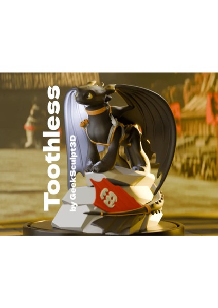 How To Train Your Dragon Toothless Koleksiyon Figürü