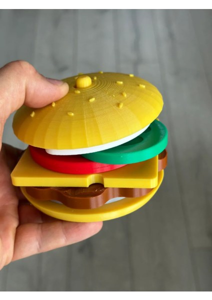 Montessori Hamburger Sıralama ve Dizme Oyuncağı