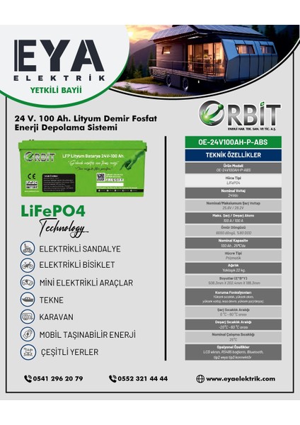 24 V 100 Ah Lifepo4 Akü fırsatları
