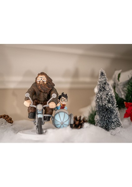 Harry Potter & Hagrid’s Motorsikleti – Renkli Koleksiyonluk Figür