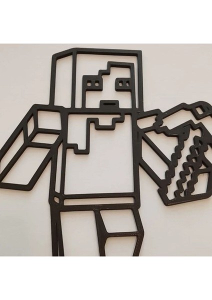 Minecraft Alex Duvar Dekoru