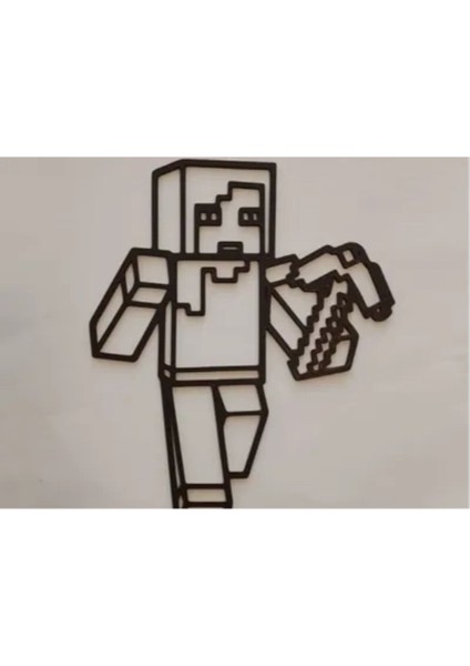 Minecraft Alex Duvar Dekoru