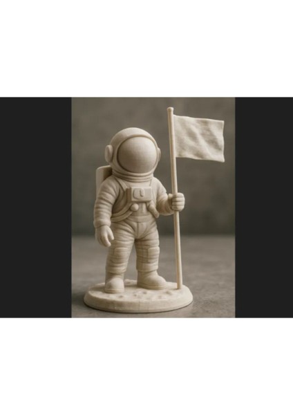 Astronot Figürü 3D Baskı Dekoratif Ürün