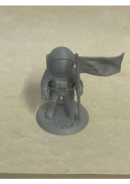 Astronot Figürü 3D Baskı Dekoratif Ürün