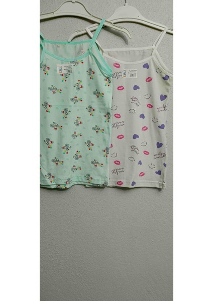 Kız Çocuk Ip Askılı Atlet