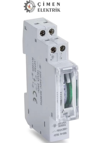 Noas YL04 7101 3500W 16A Otomat Tipi Zaman Saati